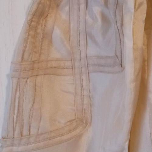 Silk women's shirt Zara dusty pink S 100% silk new