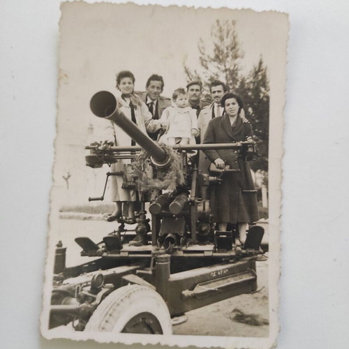 8 vintage military photos 1940-50 with Greek soldiers and vehicles