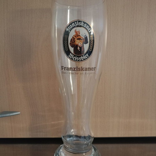 Franziskaner Weissbier Rastal Beer Glasses 0.5 L like new, set of 2