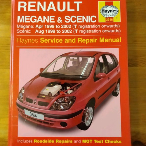 Haynes Service and Repair Manual για Renault Megane και Scenic μεταχειρισμένο