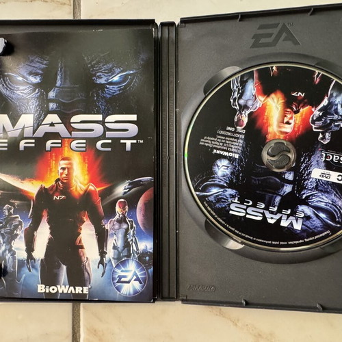 Mass Effect 1 and Mass Effect 2 PC games used, sci-fi RPG pack