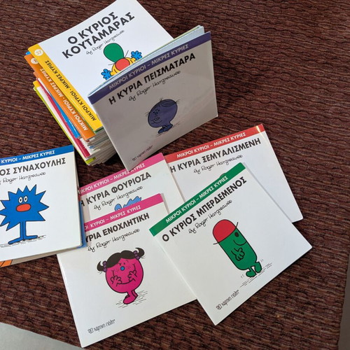 Children's books Mr Men and Little Miss, like new, set of 35