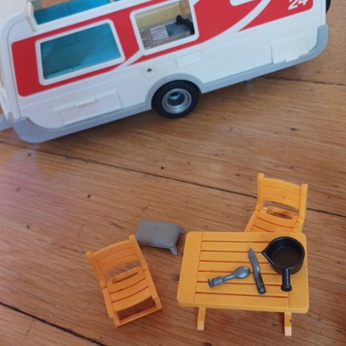 Playmobil 5434 Trailer Caravan used