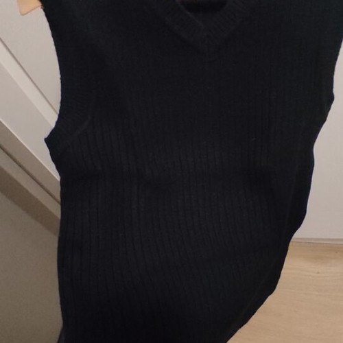 Zara men's vest black size M used unisex