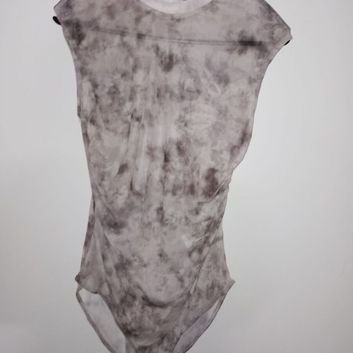 Stradivarius transparent tulle bodysuit like new, size medium