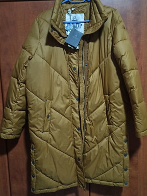 Dreimaster women's jacket L/XL new mustard waterproof