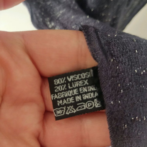 Axilleas Accessories scarf like new, dark gray