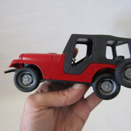 Jeep CJ-5 collectible metal car Polistil 1:25 used