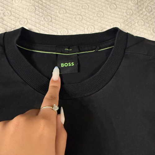 Boss short-sleeve T-shirt used, size M, black