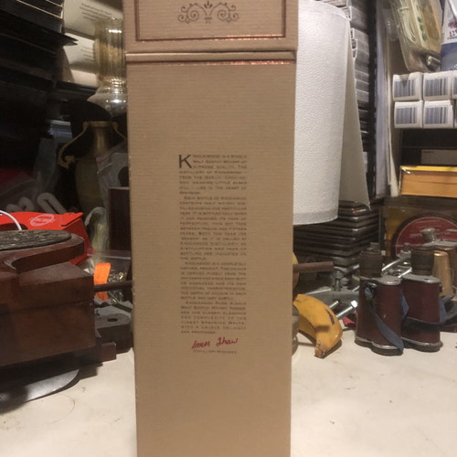 Knockando Malt Whisky 1977 vintage sealed new
