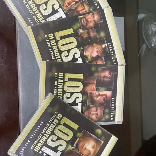 Lost seasons 1, 2 and 3 DVD like new with Greek subtitles