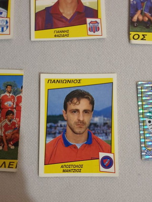 Panini Football '98 stickers like new, pack of 10 cards