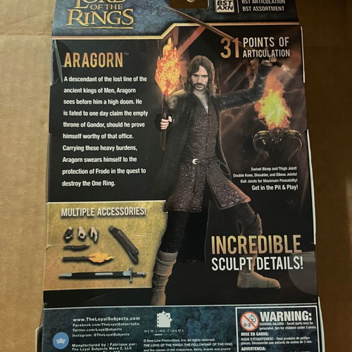 Aragorn figure from BST AXN new, sealed