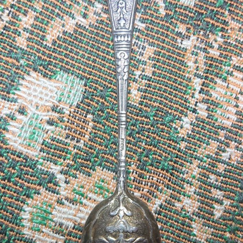 Victorian spoons used with high relief from 19th century