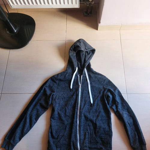 Bershka men's cardigan gray like new, size S