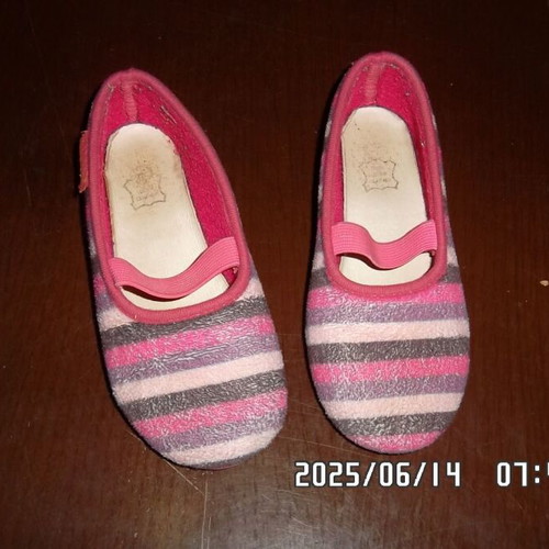 Winter ballerinas used size 31 pink multicolor