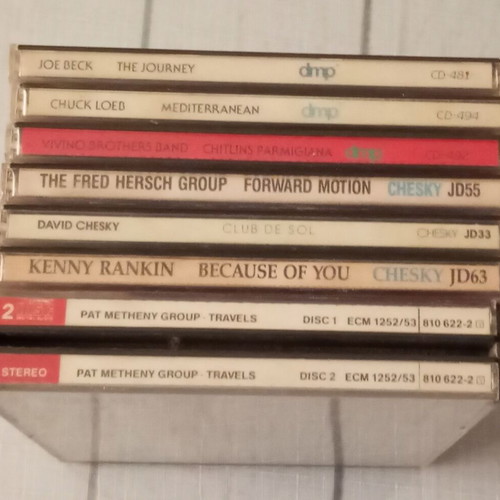 7 Audiophile Jazz CDs (ECM, Chesky Records, DMP)