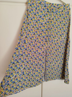 Zara maxi skirt with floral print, XL