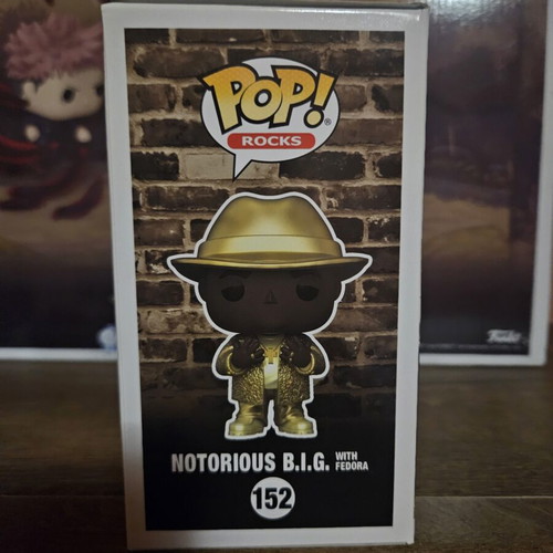 Funko Pop! Notorious B.I.G. with Fedora vinyl figure like new