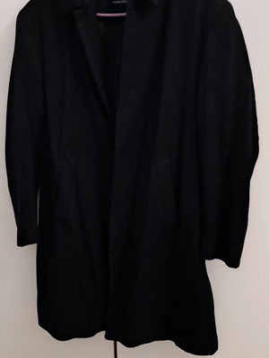 Bitsiani men's coat like new, black, size L