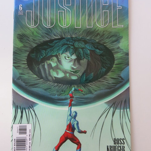 Justice complete set #01-12 near mint, Alex Ross art, English