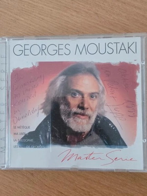 Georges Moustaki Master Série CD used with dedication