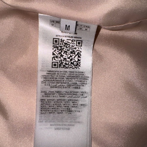 Guess women's fur size M new, beige