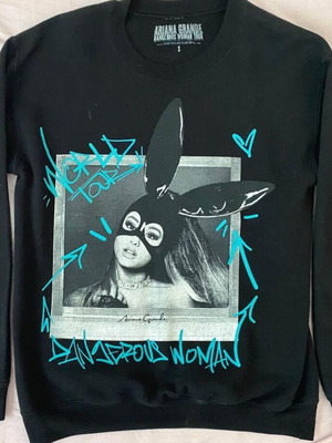 Φούτερ Ariana Grande Dangerous Woman Tour 2016-2017 σαν καινούργιο, μέγεθος S