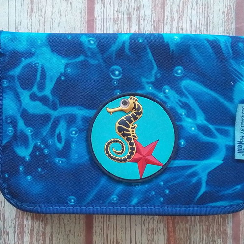 School children's pencil case Octopus Mc Neill used with zipper