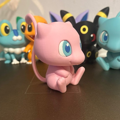 Mew Chibi collectible Pokémon figure