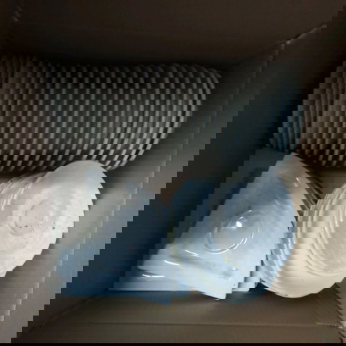 Πιατάκια καφέ τσαγιού μεταχειρισμένα, πακέτο 60, πορσελάνινα