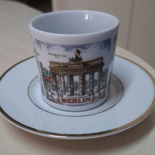 Schedel Bavaria collectible coffee cup like new, Bavarian porcelain