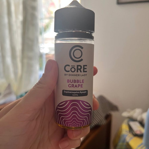 Core by Dinner Lady Bubble Grape e-liquid