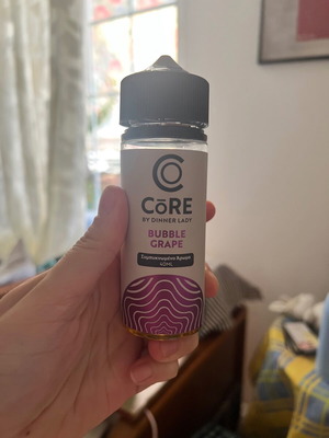 Core by Dinner Lady Bubble Grape e-liquid