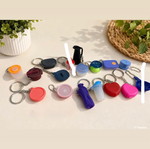 Tupperware keychain new, colorful