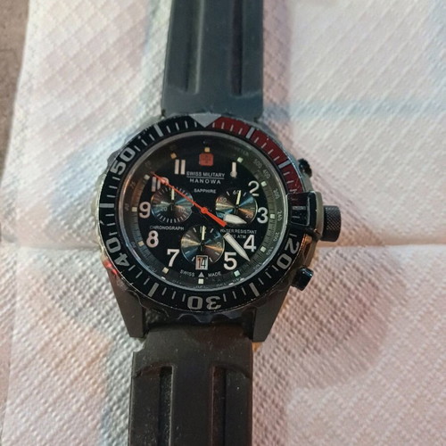 Swiss Military Hanowa Chronograph like new, men's watch