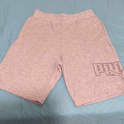 Puma shorts, grey, size medium