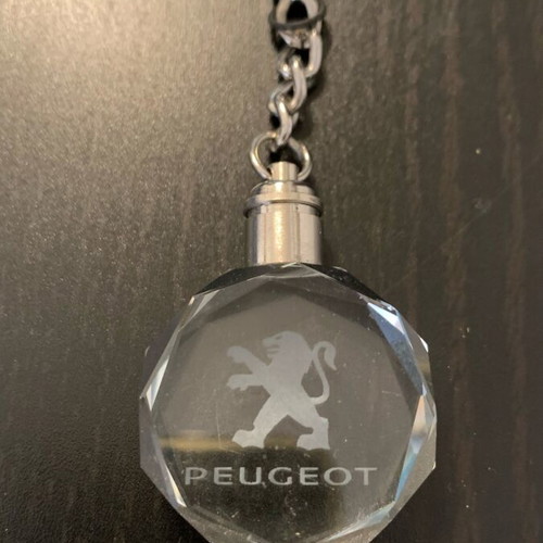 Peugeot keychain used