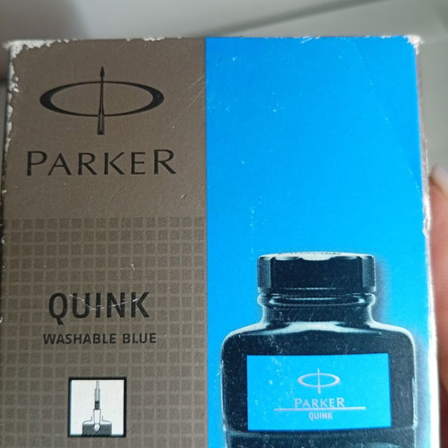 Parker Quink Washable Blue Ink 57ml Vintage