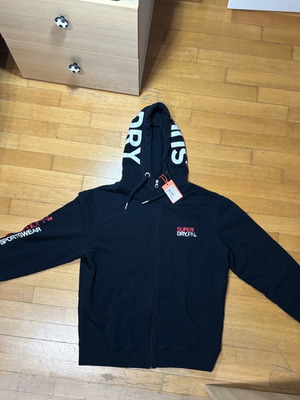 Superdry jacket blue new, size L