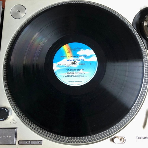 Cat People Original Soundtrack Vinyl LP album 1982 Giorgio Moroder like new
