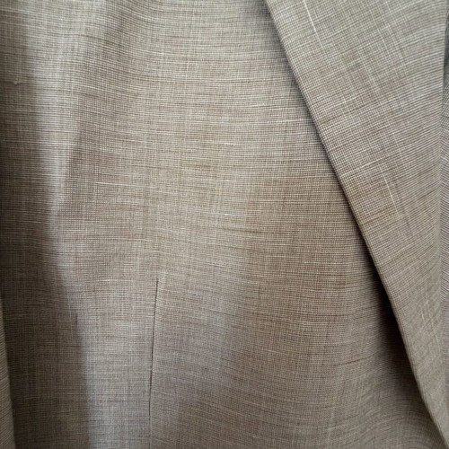 Glou Exclusive men's suit size 48 like new, beige, silk and linen