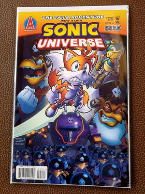 Sonic Universe Comic Book #20 The Tails Adventure 4 of 4 καινούργιο