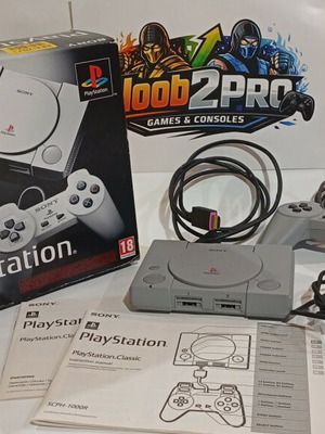PlayStation Classic (PS1) μεταχειρισμένη κονσόλα Sony με 20 παιχνίδια
