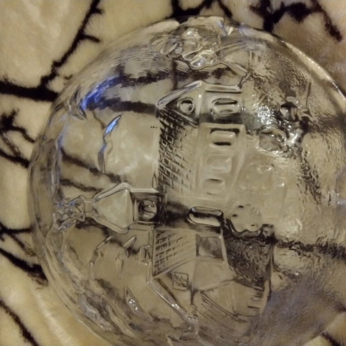 Selezione IVV Glass Deep Plate like new, made in Italy