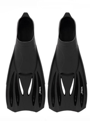 Black Swim Fins Short Blade like new, size 43-44