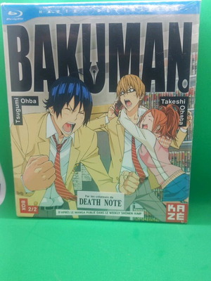 Bakuman Blu-Ray disc used, animation with 12 episodes