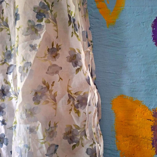 Mama Conti luxury floral summer dress, size M
