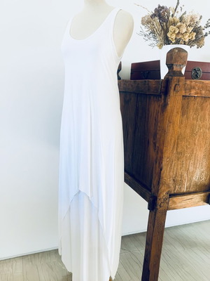 Ioanna Kourbela white circle dress, two-piece
