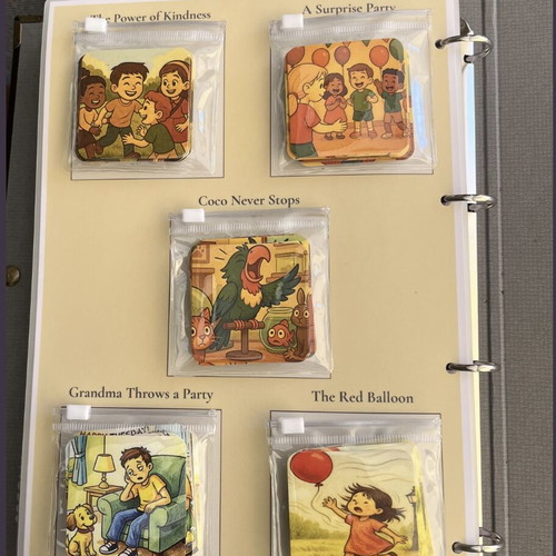 Funlish Magnetic Story Cards educational English game